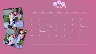June 2017 (For Desktop & Maybe Tablets)
