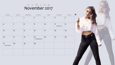 November 2017 (For Desktop & Maybe Tablets)

